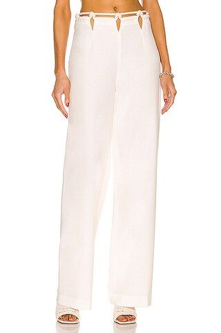 Dion Lee Rope Macrame Trouser in Ivory | FWRD | FWRD 