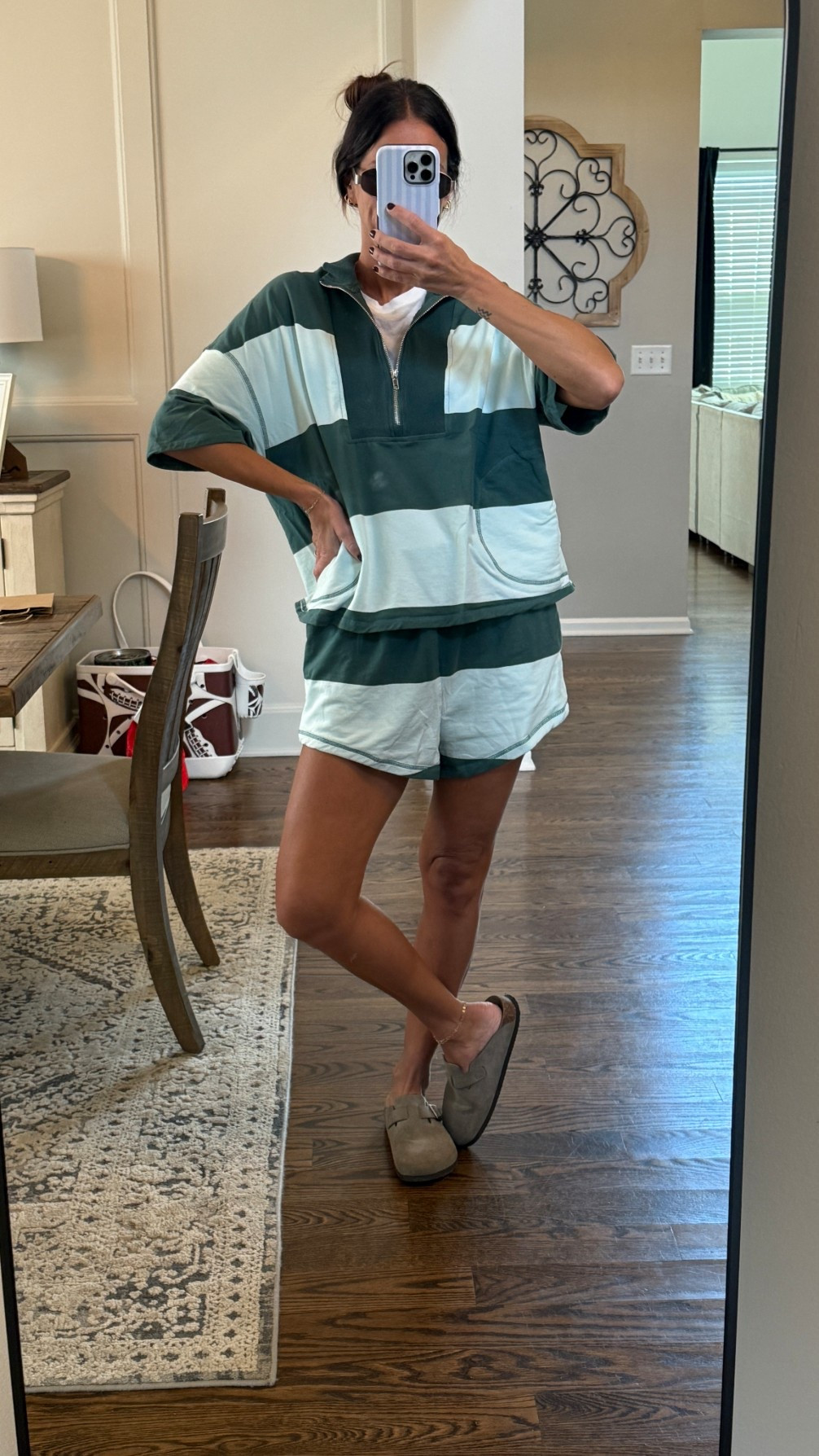 When the month says fall, but the weather doesn’t feel like summer is over…. The quality of this look for less is a 10/10 and washes so well! Actually not mad that i get to wear it a little longer 🥰

#LTKStyleTip #LTKFindsUnder50