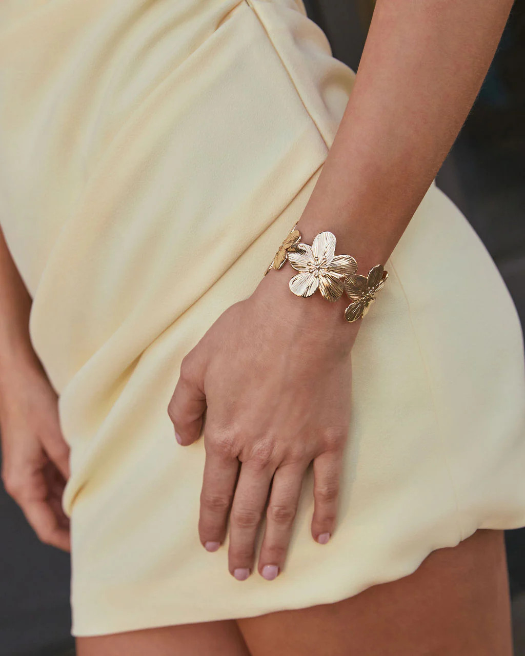 Love To Bloom Floral Cuff Bracelet | VICI