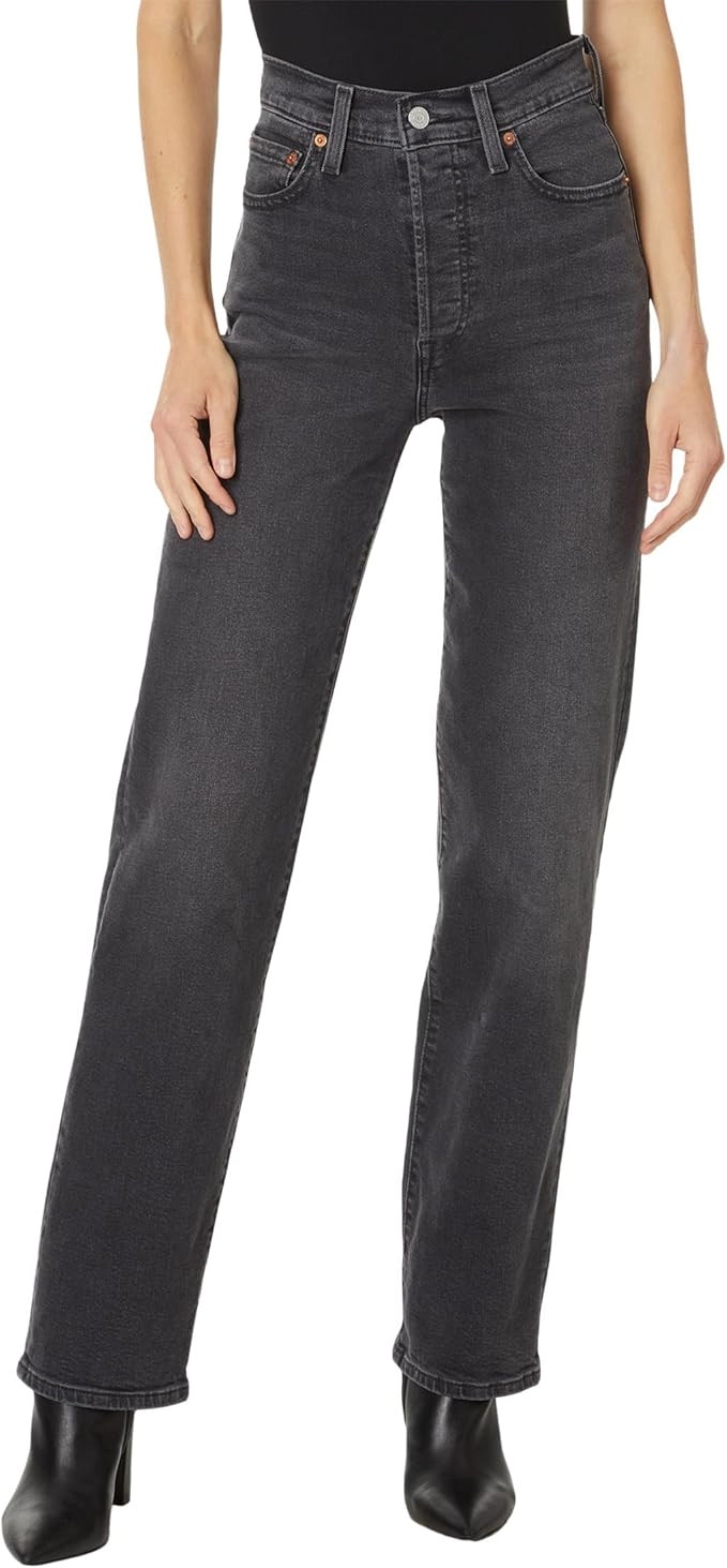 Levi's Women's Ribcage Straight Full Length Jeans | Amazon (US)