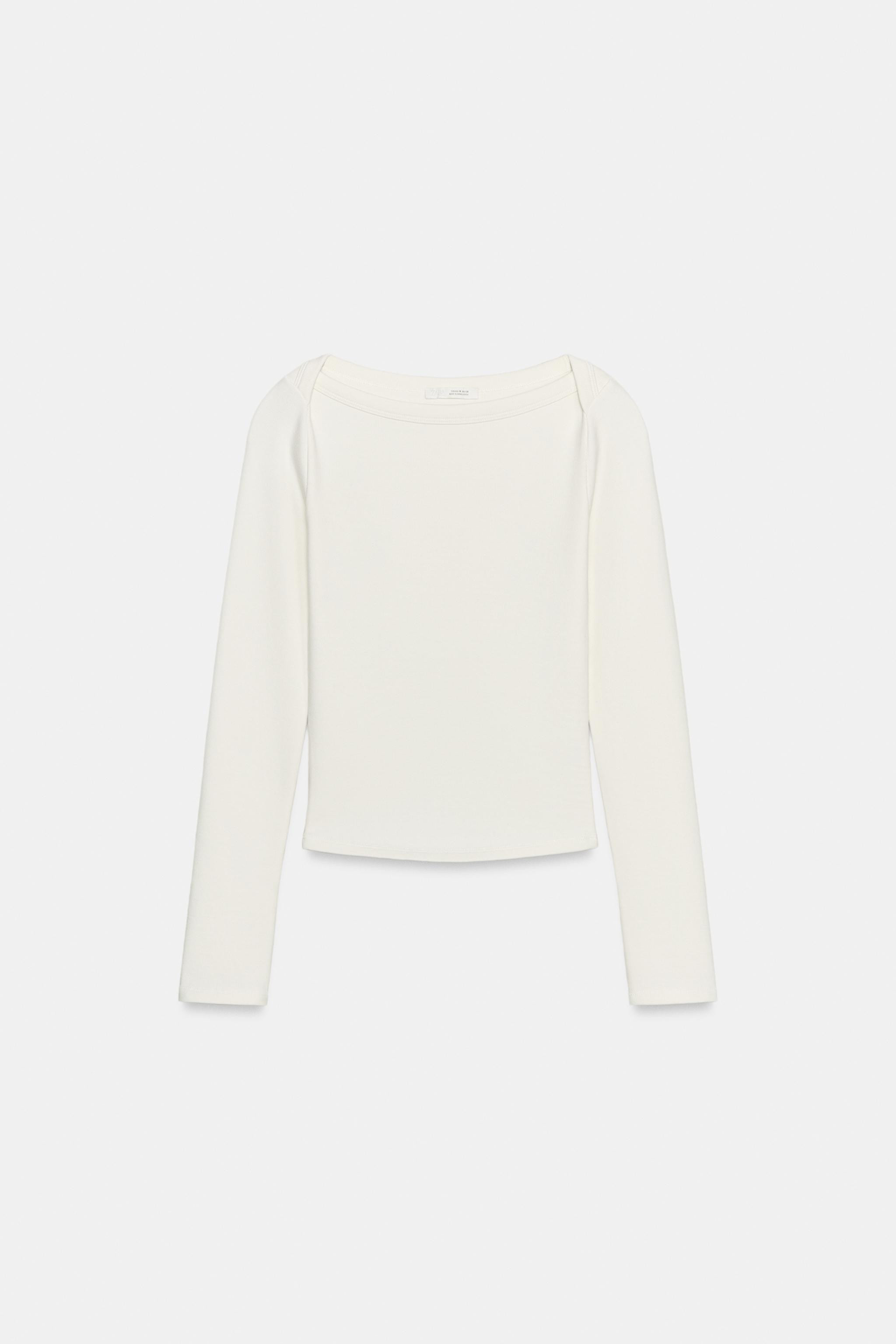 LONG SLEEVE T-SHIRT | Zara AU