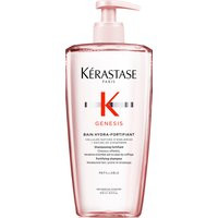 Kérastase Genesis Bain Hydra Fortifiant Shampoo 500ml | LOOKFANTASTIC IE