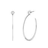 Michael Kors Women's Silver, Rose Gold & Gold Hoop Earrings | Amazon (US)
