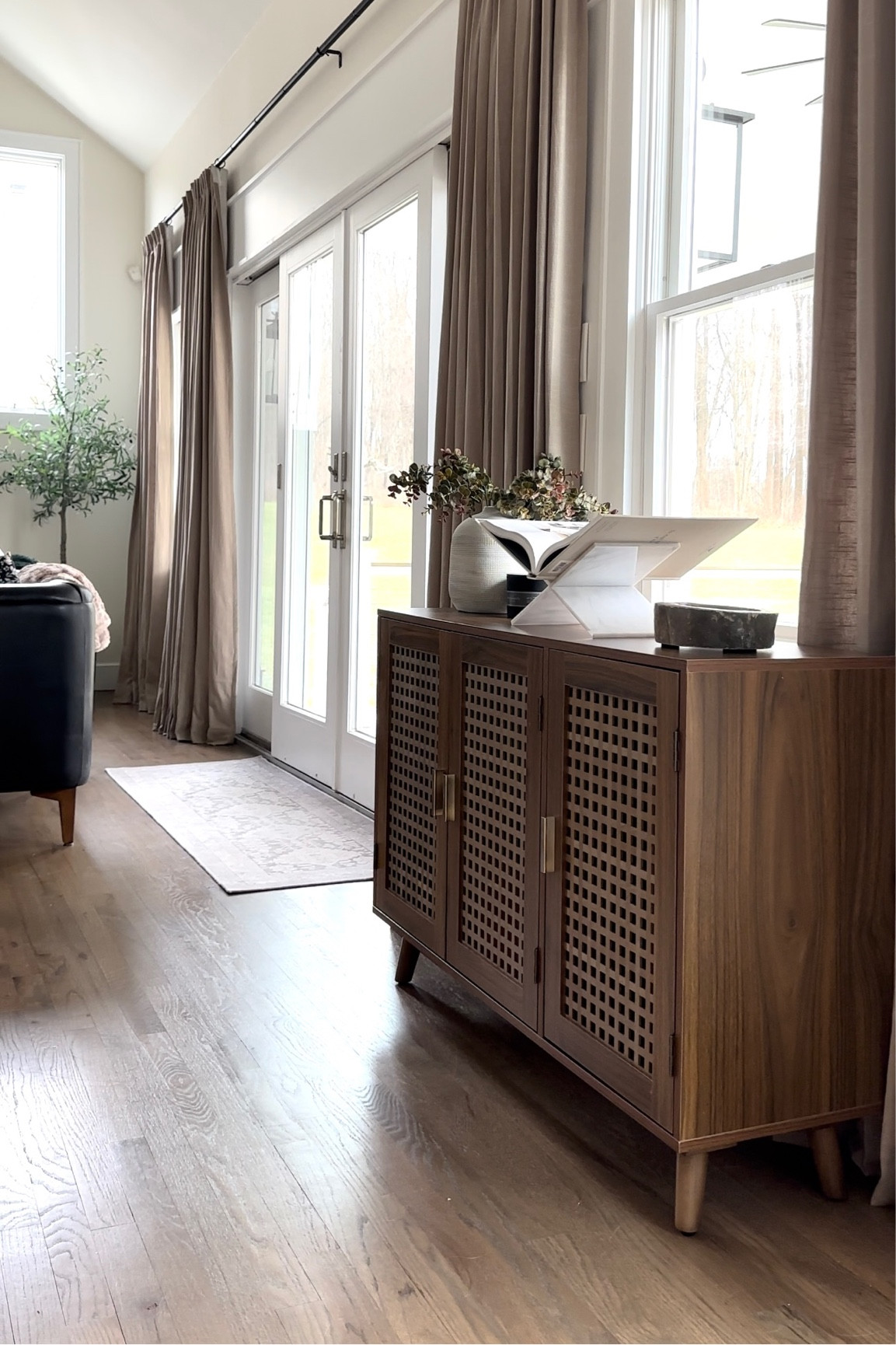 Affordable cabinet that looks high end. This is the walnut color 

#LTKhome