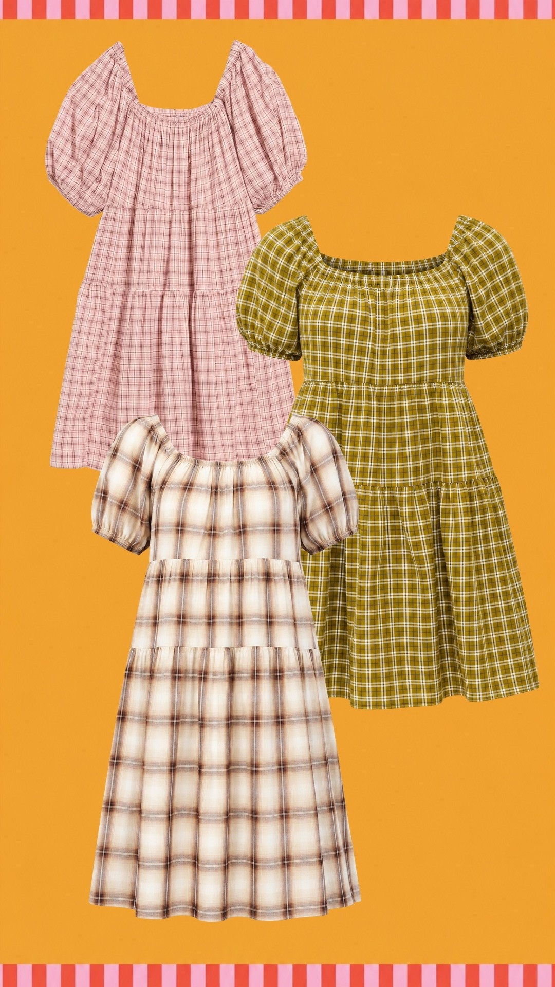 The cutest plaid dress for fall, and it comes in three colors! Now the hard part is choosing a favorite. 🍂

#LTKgrwm #LTKootd #LTKmomlife