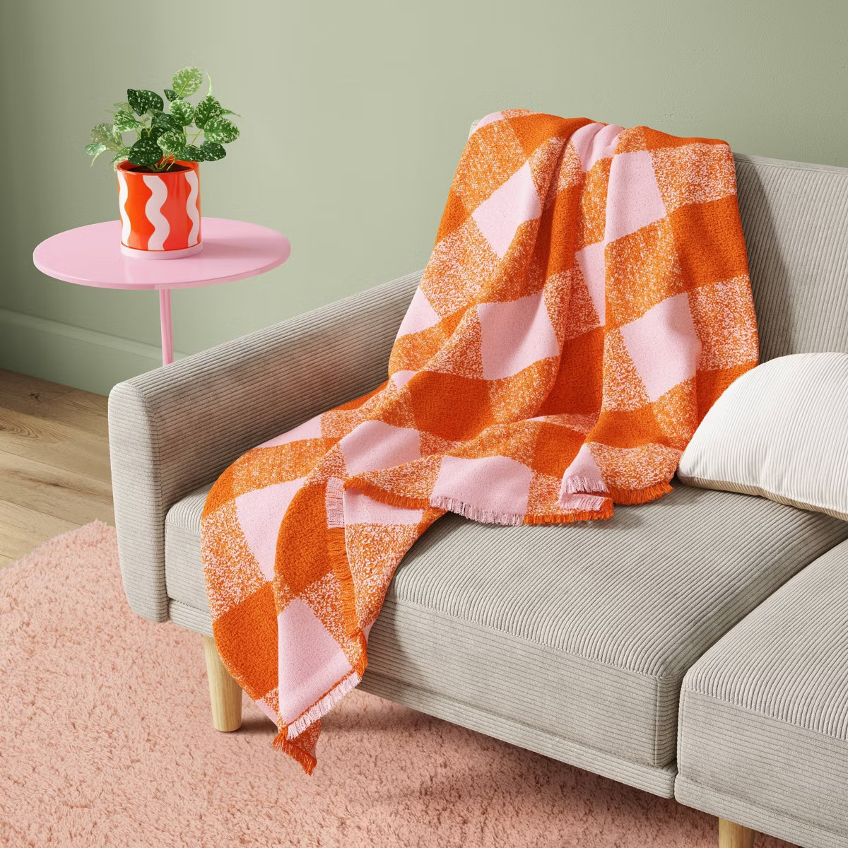 Cozy Woven Check Throw Blanket - Room Essentials™ | Target