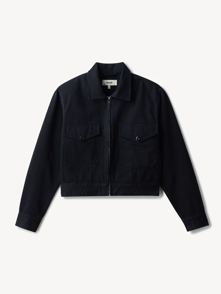 Black Ridge Twill Mechanic's Jacket | Buck Mason