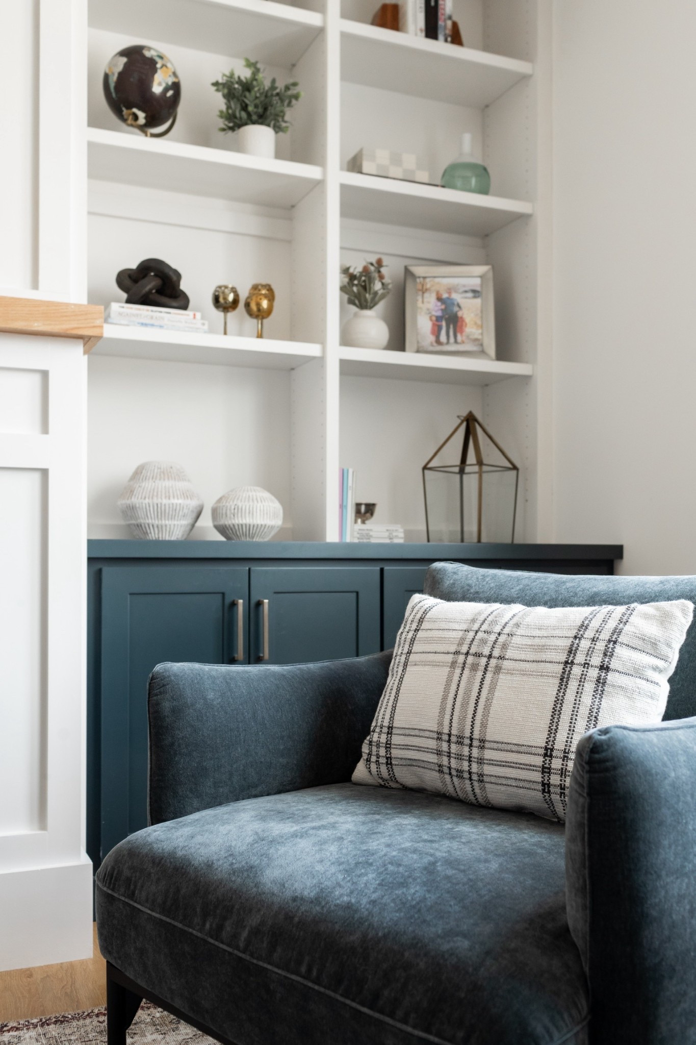 Living room chairs you need. There’s a reason why this accent chair is a best seller! Shown is the slate color and the cabinetry paint color is also linked. 

#LTKFindsUnder100 #LTKHome