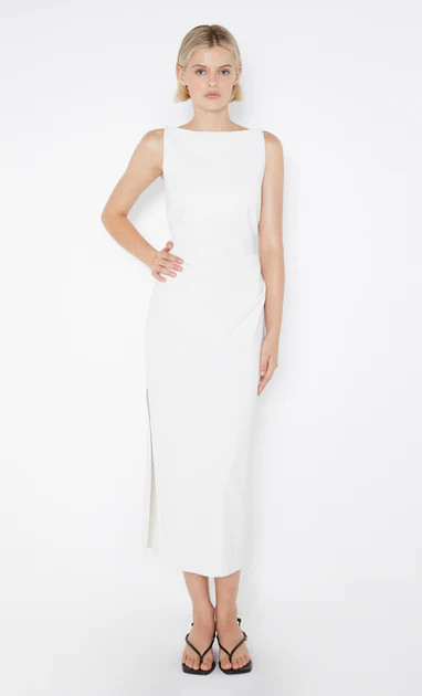 BE MINE TUCK DRESS - IVORY | Bec & Bridge (Global)