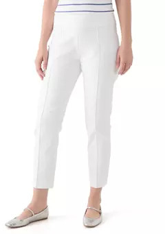 Crown & Ivy™ Women's Millennium Pintuck Capri Pants | Belk