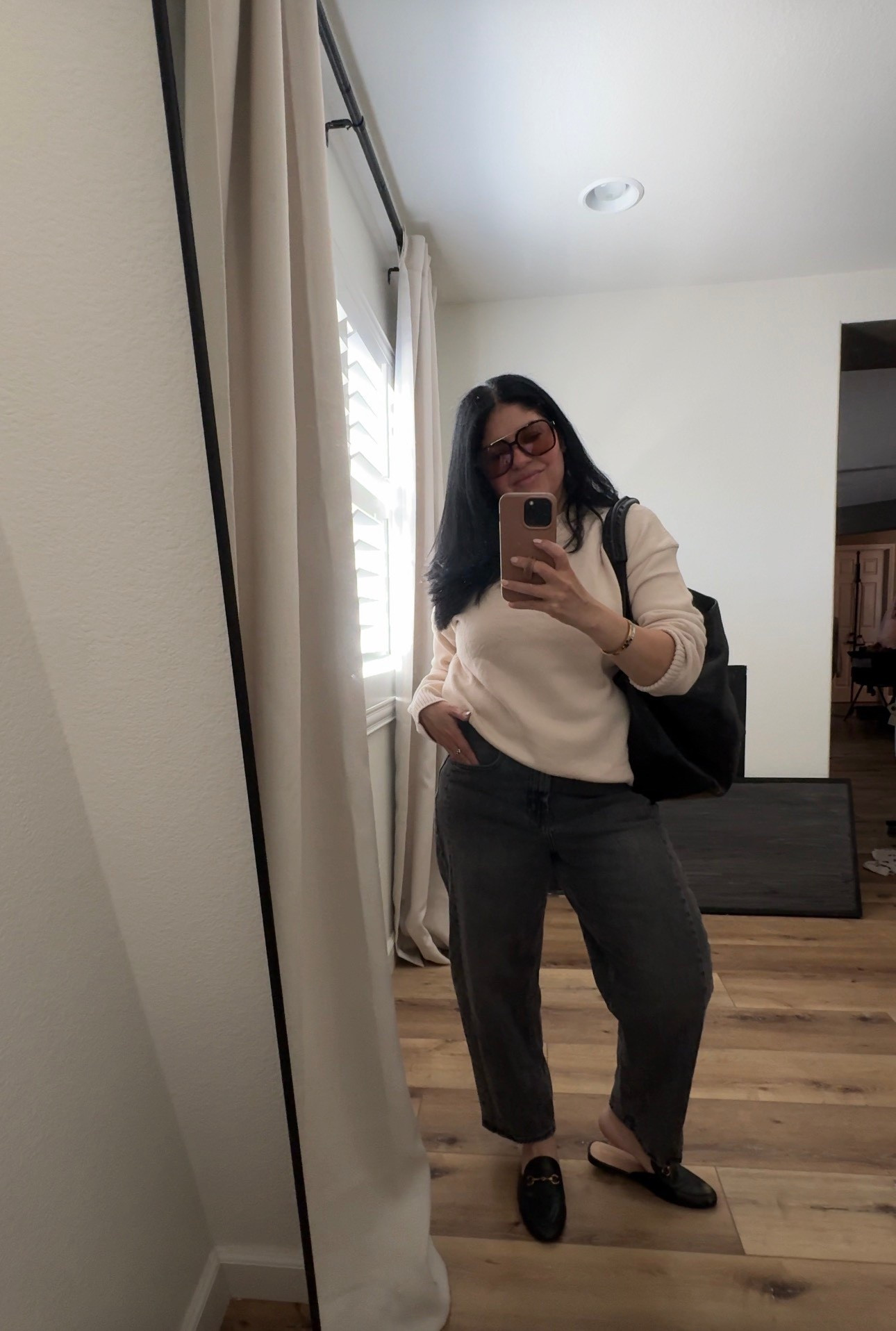 ootd //: large in the sweater and 10 in the jeans 

+ linking a few other jeans I’m loving for spring too! 

#LTKfitnessgoals #LTKmomlife #LTKootd