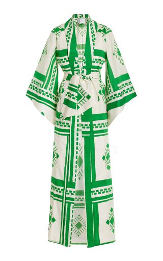 Happy Mystery Cotton Kimono Wrap Dress | Moda Operandi (Global)