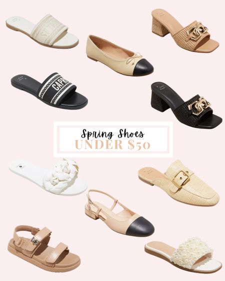 Affordable  shoes under $50 in many great classic styles for spring 

#LTKshoecrush #LTKfindsunder50 #LTKover40