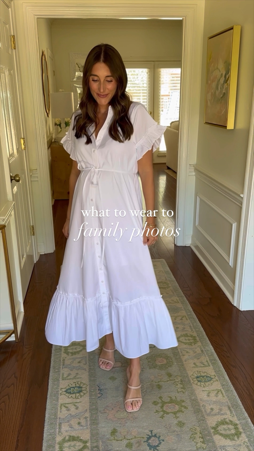 Back in stock & perfect for family photos! I’m in an xs 🤍 

#LTKVideo #LTKBump #LTKFamily