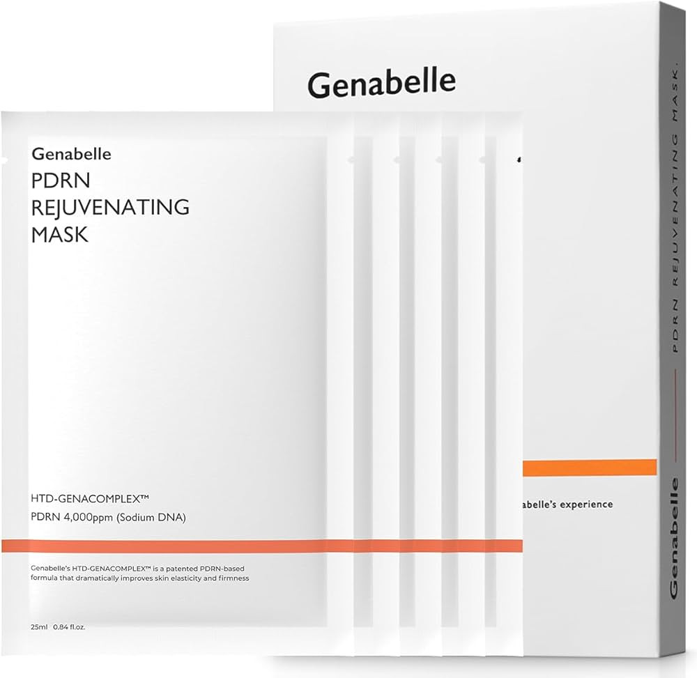 PDRN Rejuvenating Mask Sheet - Lightweight Glass Skin & Toning Mask Sheet wth PDRN, Niacinamide, ... | Amazon (US)