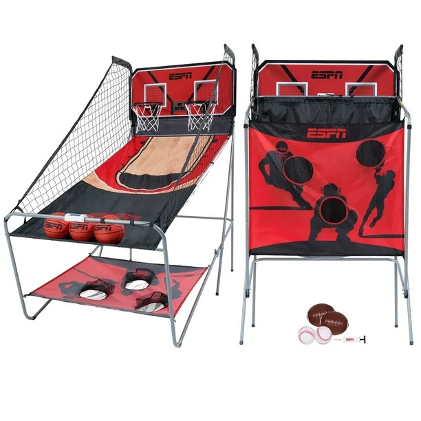 ESPN 3 In 1 Arcade Basketball, Baseball, Football Game - Walmart.com | Walmart (US)