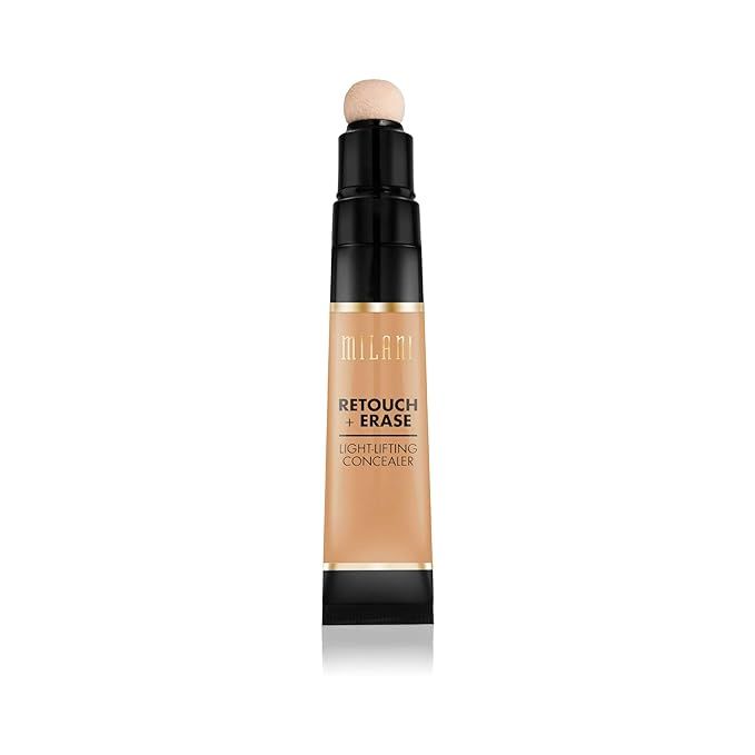 Milani Retouch + Erase Light-Lifting Concealer - Honey (0.24 Ounce) Cruelty-Free Liquid Concealer... | Amazon (US)
