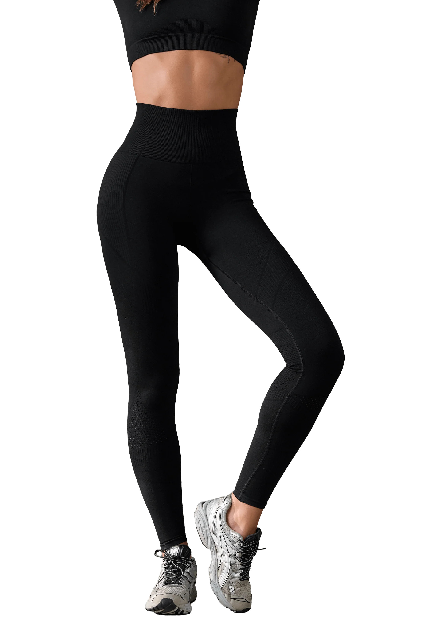 LEGGINGS SEAMLESS - Black | VEYND