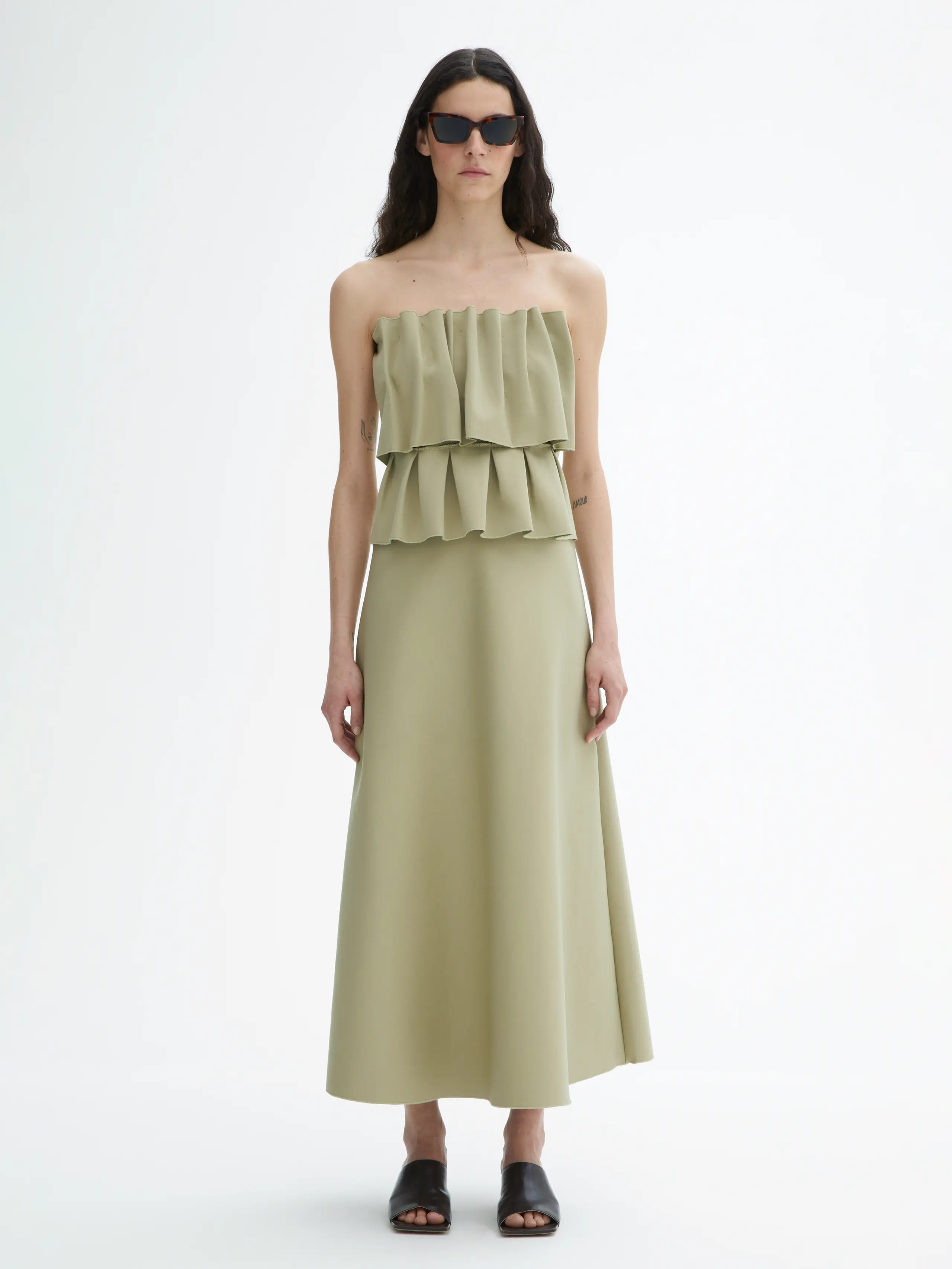 Sculpted tube dress | House of Dagmar