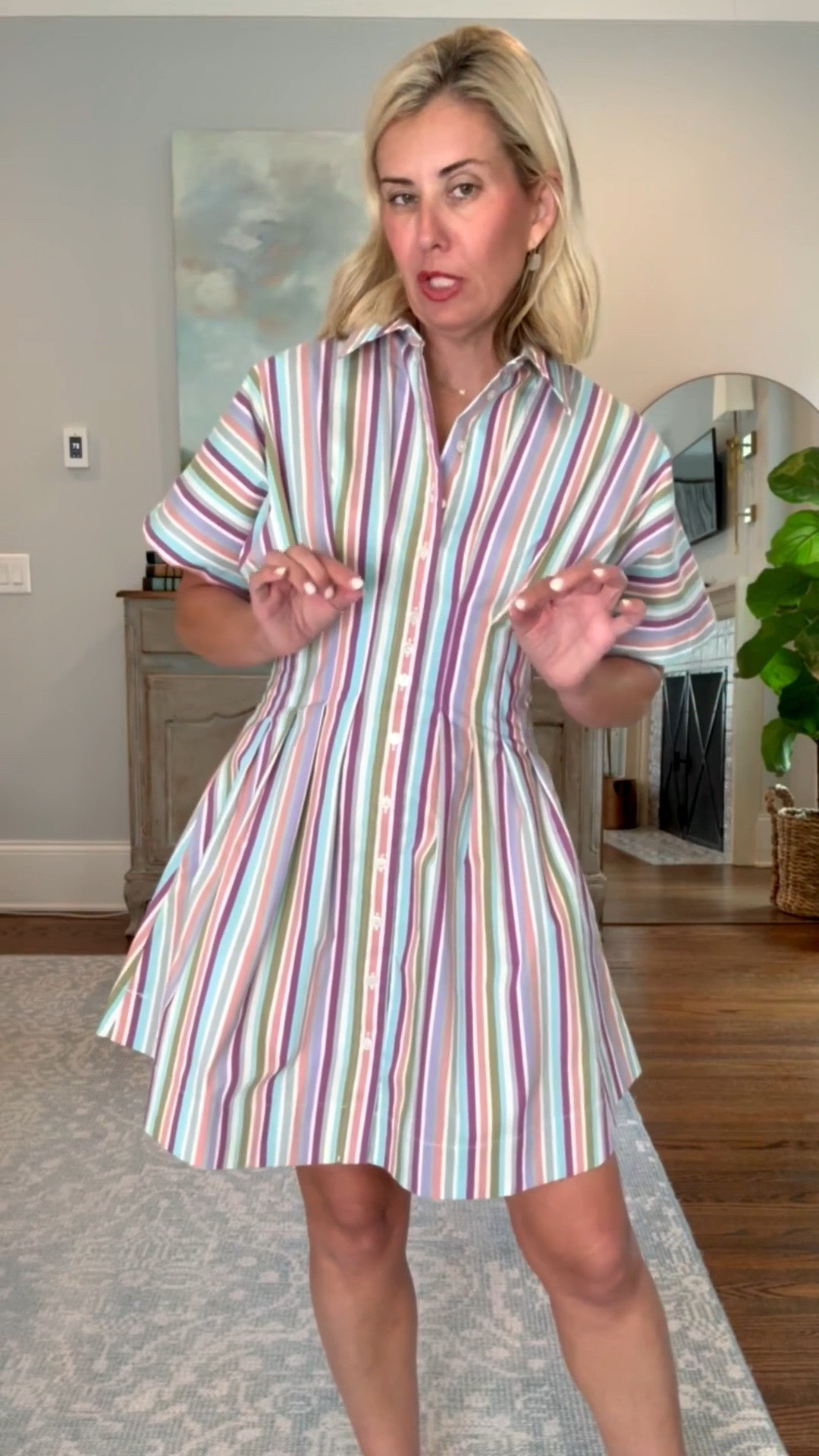 The most flattering dress! The stripes are beautiful & we are styling ALL the color accessories with this one. I’m wearing a small in dress and 38 sandal. 


*Use my code CATHERINE20 for 20% off Orders of $100+ at Anthropologie

#LTKPetite #LTKmomlife #LTKSeasonal