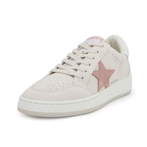 VINTAGE HAVANA Lynn Women’s Fashion Sneakers Nude/Pink Multi 5.5 | Amazon (US)