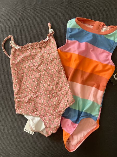 Swimsuits for Max. 

Mango, block print, stripes, rainbow, Target, kids clothing, girls clothing, Summer, Camp, vacation, ruffles

#LTKkids #LTKFind #LTKunder50