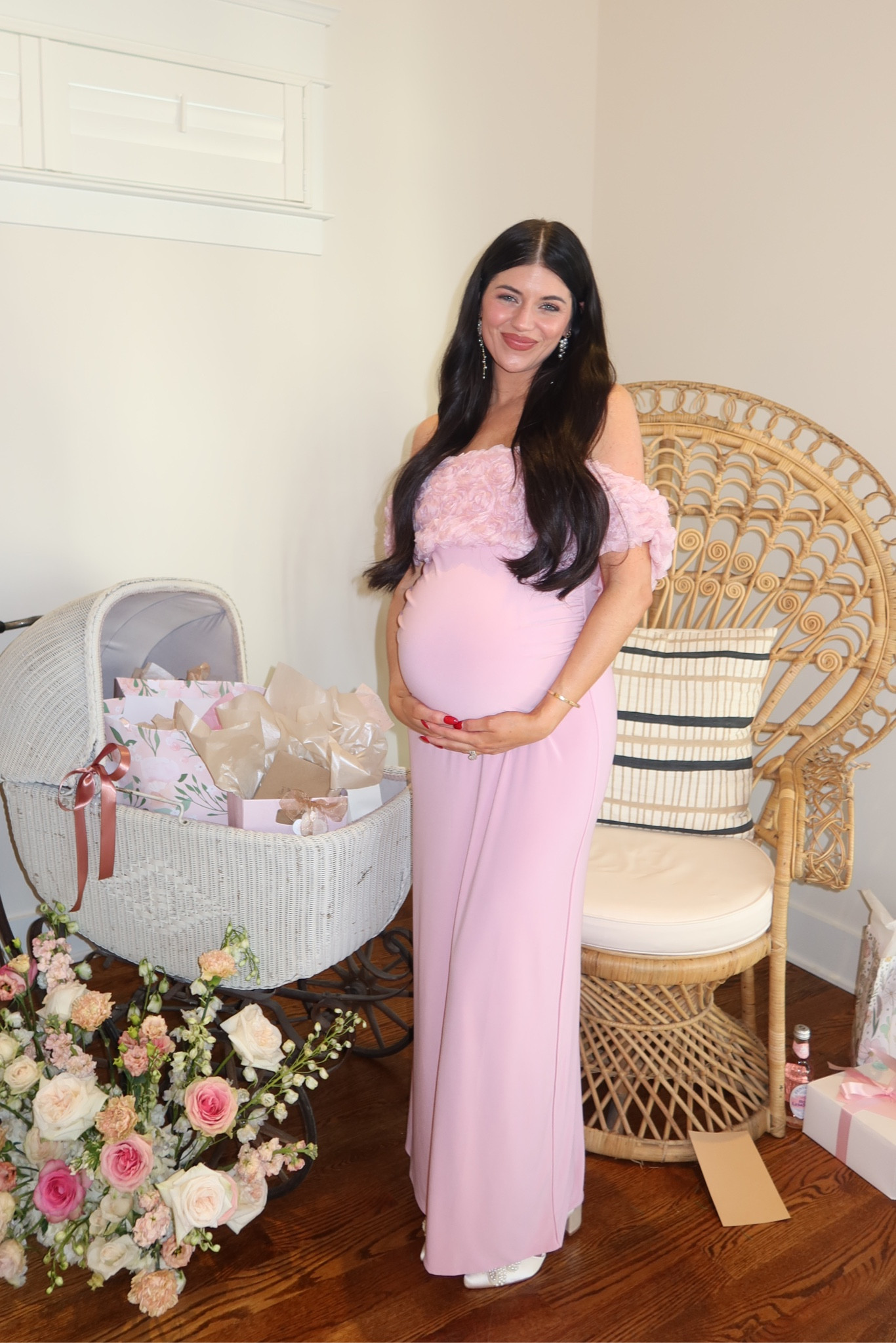 Baby shower fit 🩷🫶🏼

#LTKBaby #LTKBump #LTKStyleTip