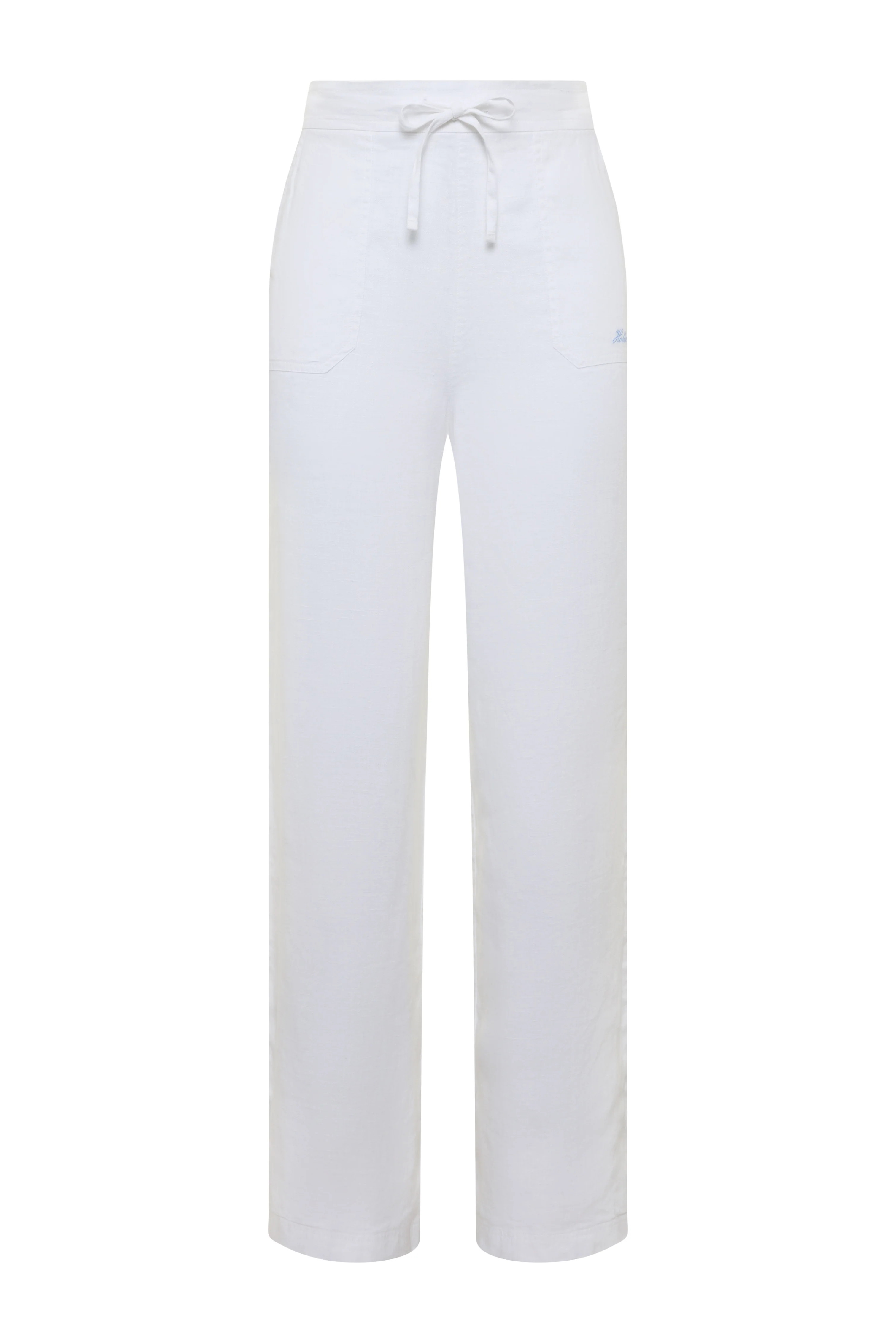 Amalfi Linen Trouser (White) | Holland Cooper