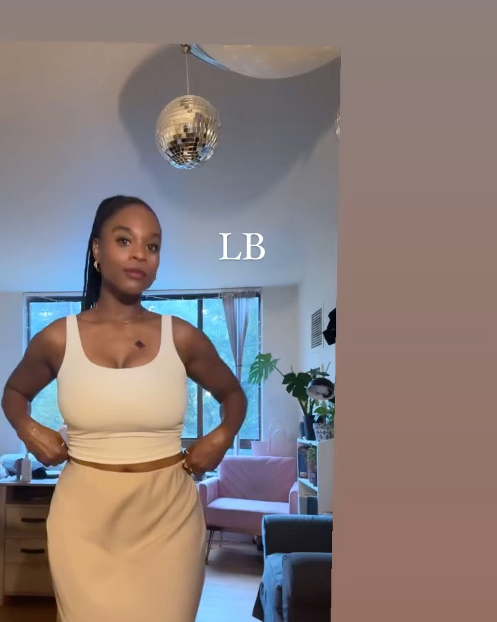 Capsule wardrobe in process. 
I love when my workout tops can also double as going out tops. 

White tank top 
White workout top 
White longline bra
Longline bra
Midi skirt 
Cream midi skirt
Satin midi skirt

#LTKSeasonal #LTKStyleTip #LTKFindsUnder50