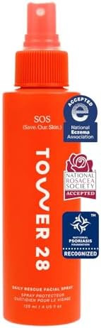 Tower 28 SOS Daily Rescue Facial Spray - Hypochlorous Acid Spray to Help Reduce Redness, Calm Irr... | Amazon (US)