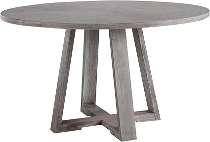 Uttermost Gidran Dining Table in Soft Gray | Amazon (US)