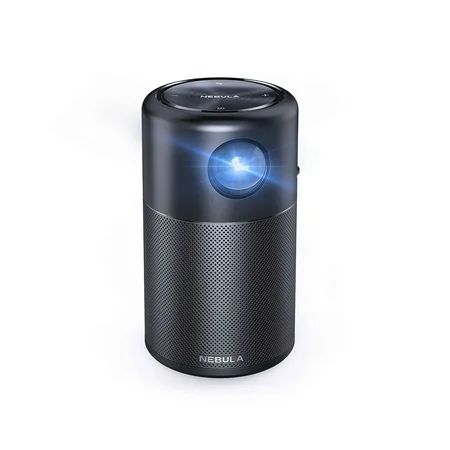 Nebula Capsule Smart Wi-Fi Mini Projector Portable 100Inch Movie 100ANSI Lumen 360° Speaker | Walmart (US)