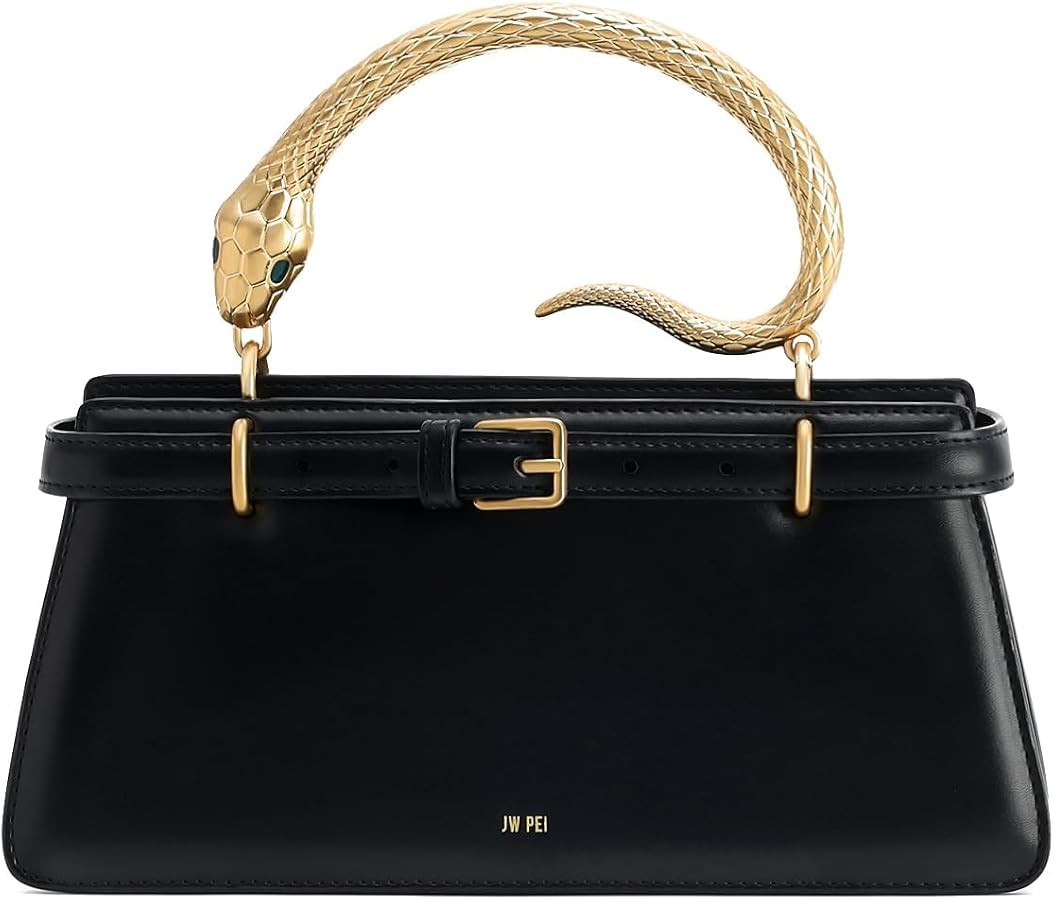 JW PEI Women's Elena Snake Handle Top Handle Bag | Amazon (US)