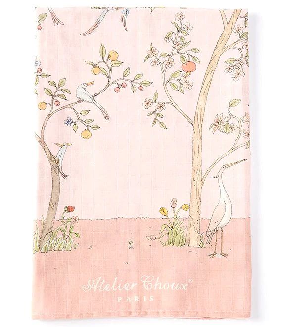Baby Organic Cotton In Bloom Swaddle Blanket with Gift Box | Dillard's