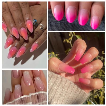 Pink OMBRE nails. Barbi pink nails

#LTKfindsunder50 #LTKbeauty #LTKfindsunder100