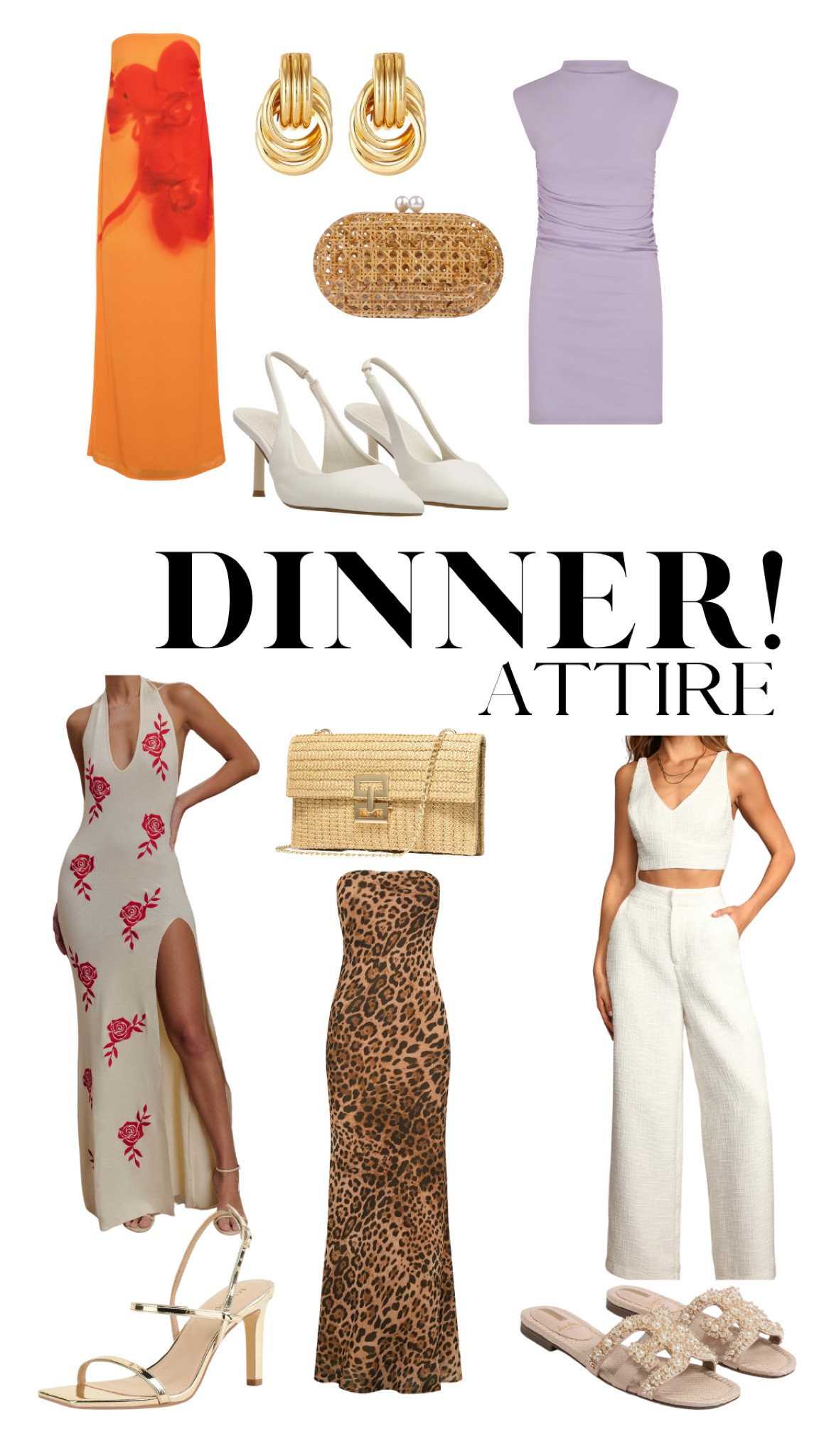 spring break dinner looks! 