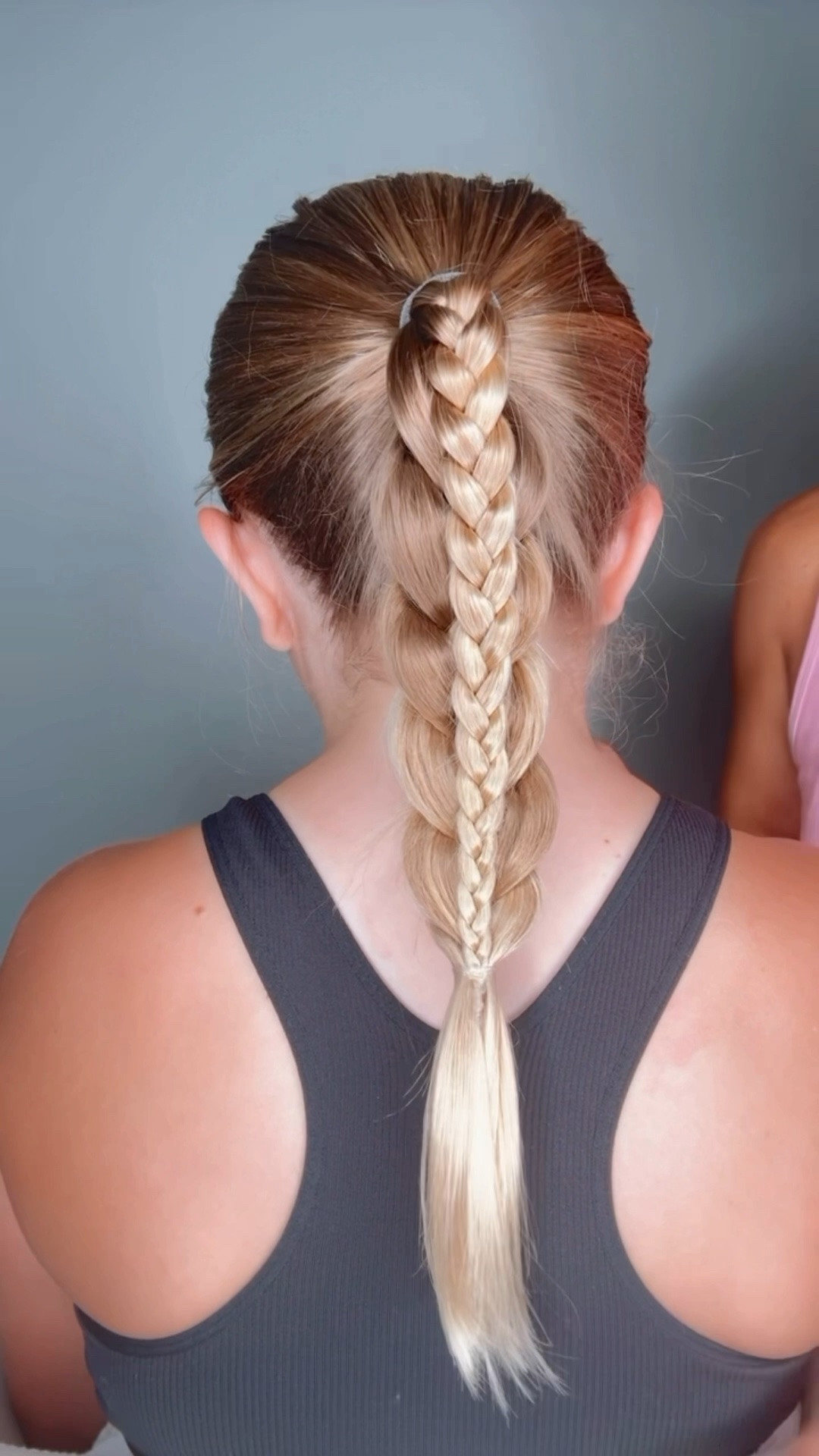 PRETTY HAIRSTYLE FOR GIRLS 💜 I love this braided hairstyle! It’s such a cute one for the summer, school, camp or sports! I’m also sharing our favorite hair products, too! Make sure you’re following us for daily hairstyles! We love sharing these with you! ✨