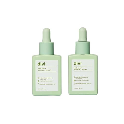Divi Scalp Serum, Clinically Tested Hair Growth Formula, for Fuller and Thicker Hair - 30ml - 2 Pack | Amazon (US)