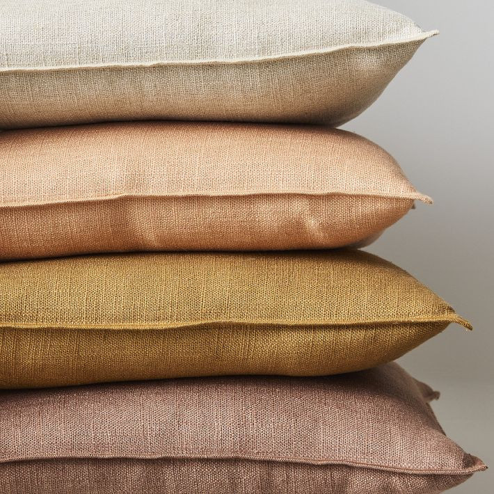 Classic Linen Pillow Cover | West Elm (US)