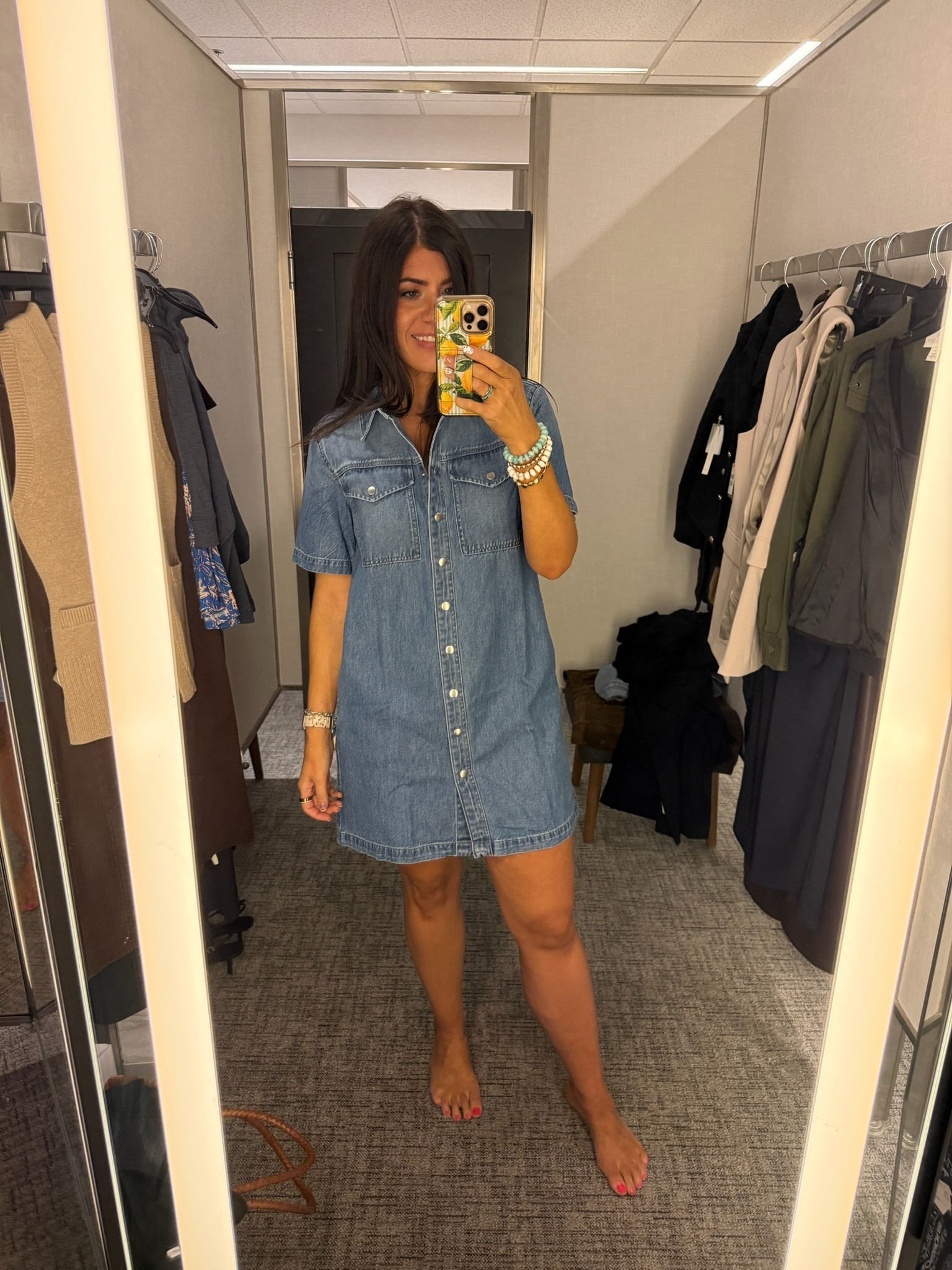 The cutest denim dress!

Nordstrom sale finds, In an 8/m top and bottoms, 29 jeans in all but Levi’s (30) 

Workwear,, midsize fall outfits , nsale, easy outfit, what to wear, fall midsize outfit, ootd, midsize fall, causal

#LTKootd #LTKSaleAlert #LTKMidsize
