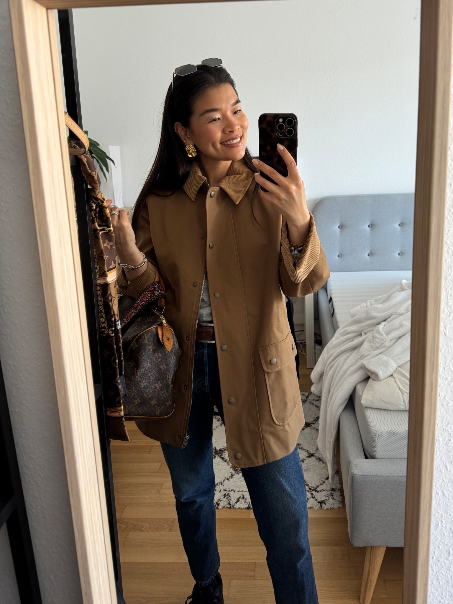 Liebe meine Frühlingsjacke von #sezane
#jacke #outfitoftheday #levis #jeans