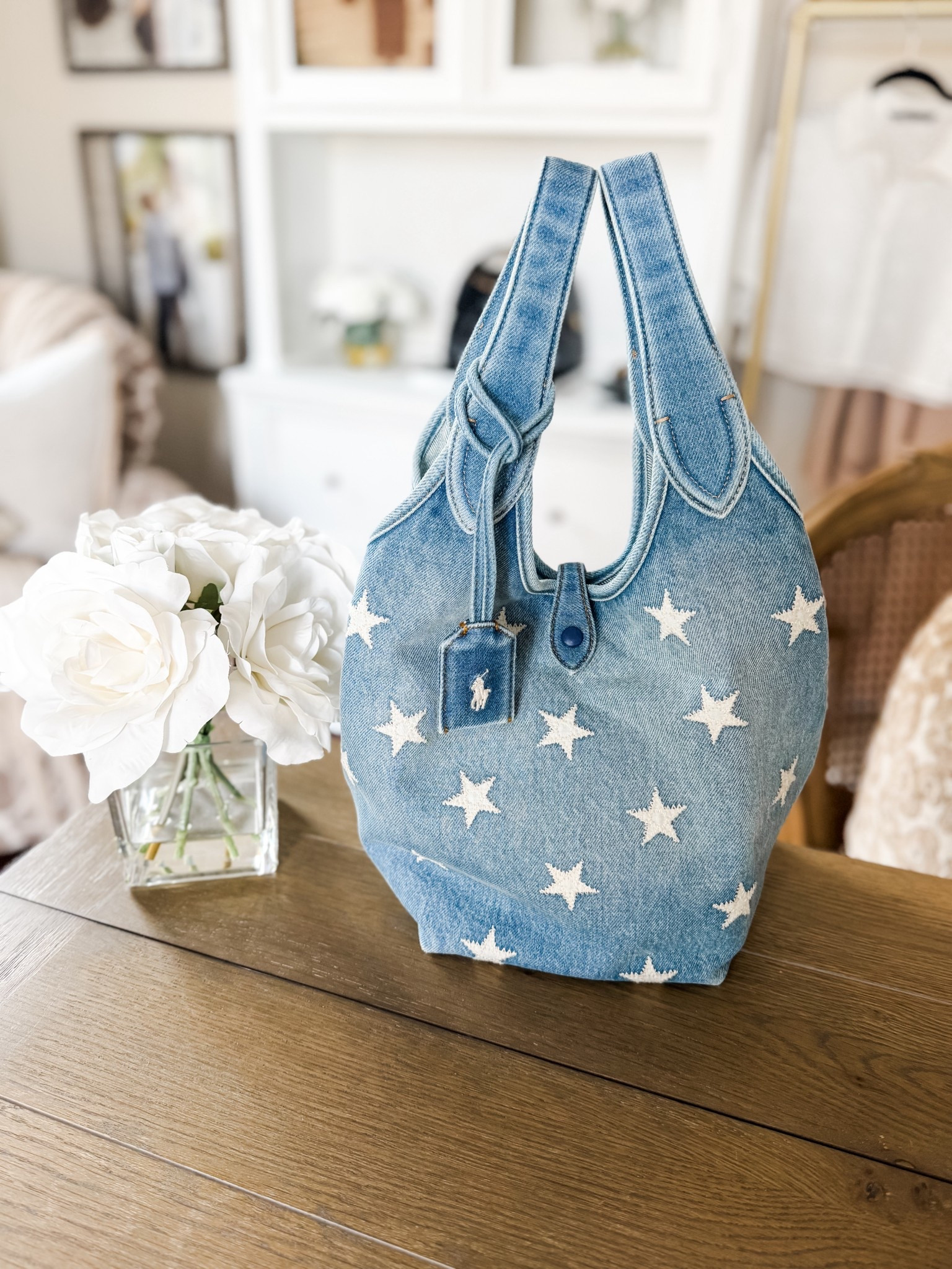 The cutest denim star bag for summer!

#LTKSeasonal #LTKootd #LTKFestival