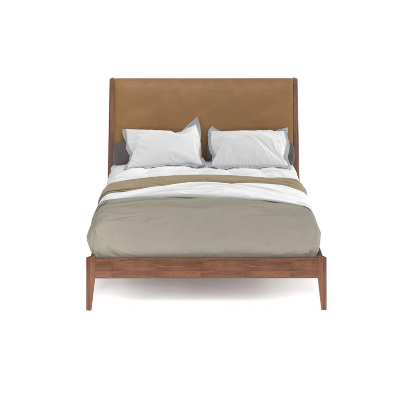 Garbo Vegan Leather Bed | Wayfair North America