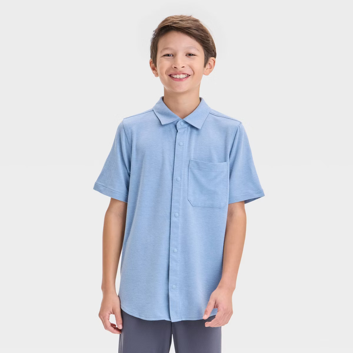 Boys' Short Sleeve Adventure Shirt - All In Motion™ | Target