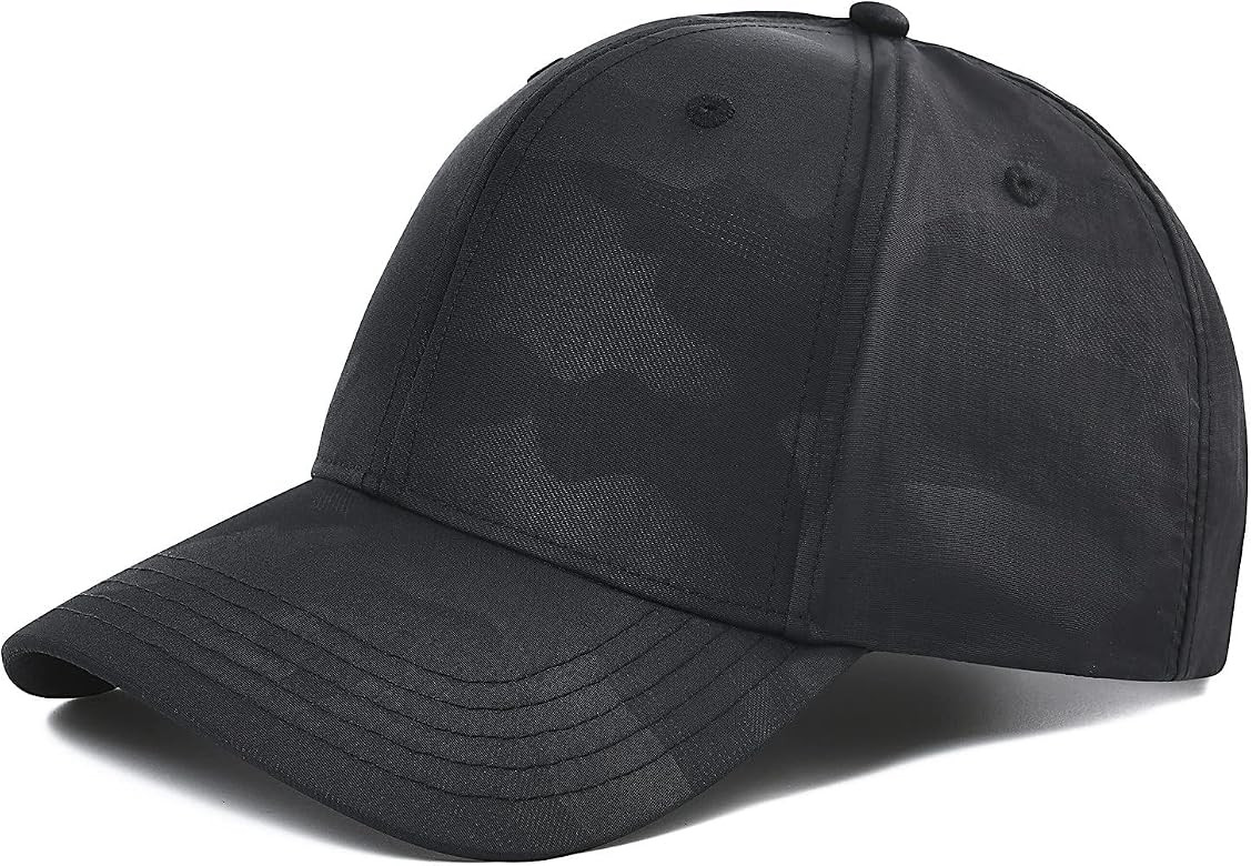 FEINION Quick Dry Baseball Hat Outdoor Ball Cap Adjustable Dad Hat Sports Caps for Men | Amazon (US)