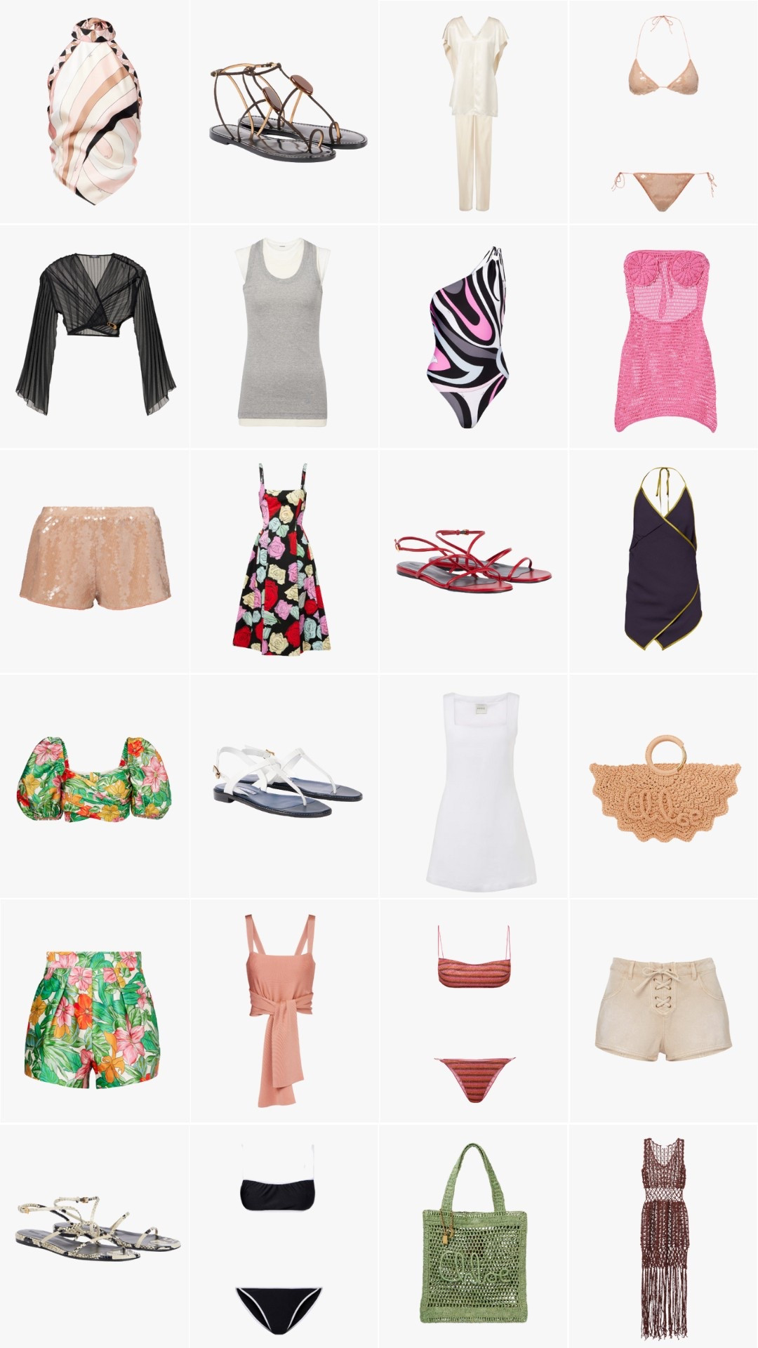 MyTheresa vacation & warm weather must-haves