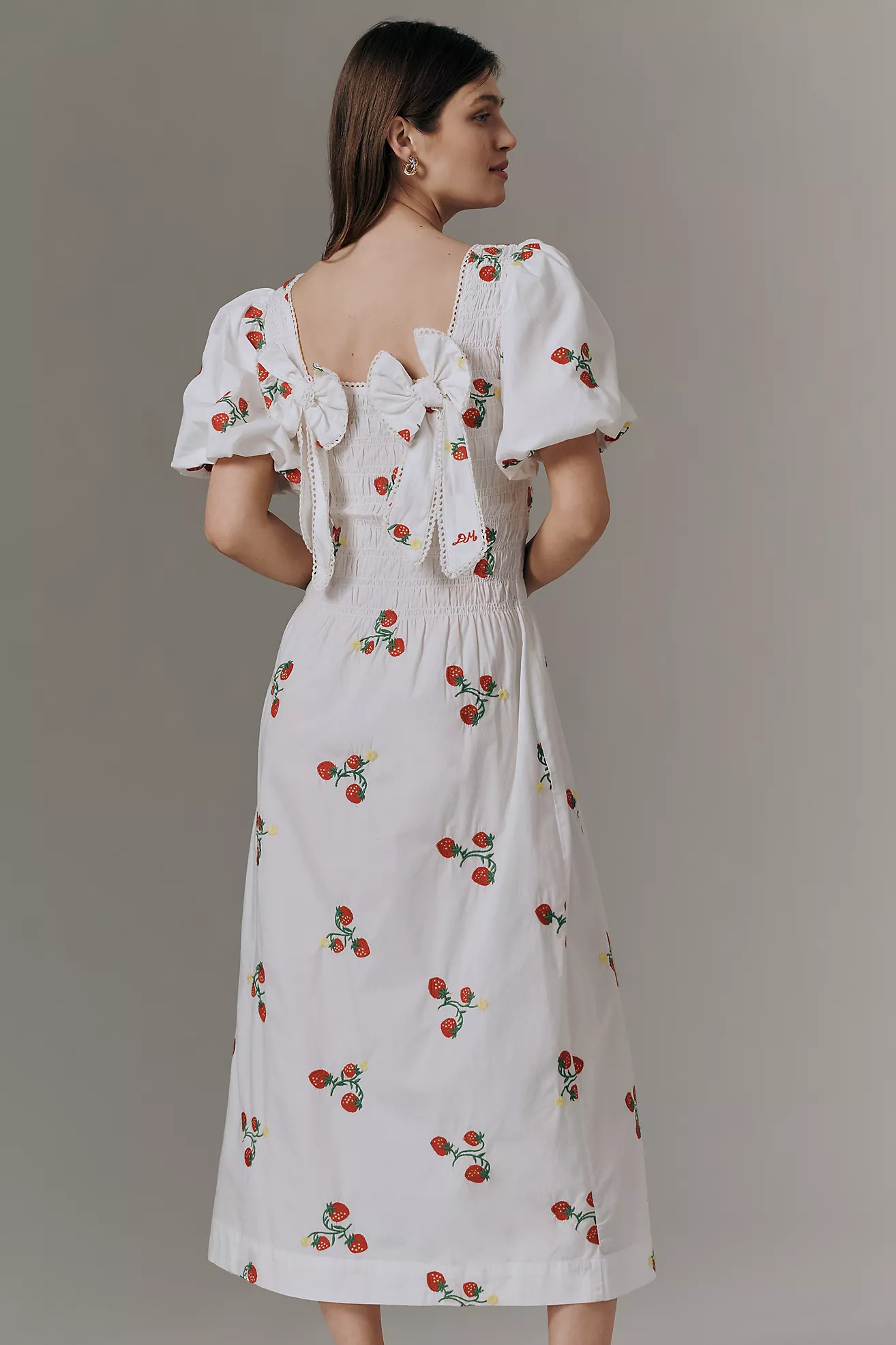 Damson Madder Lauren Midi Dress | Anthropologie (US)