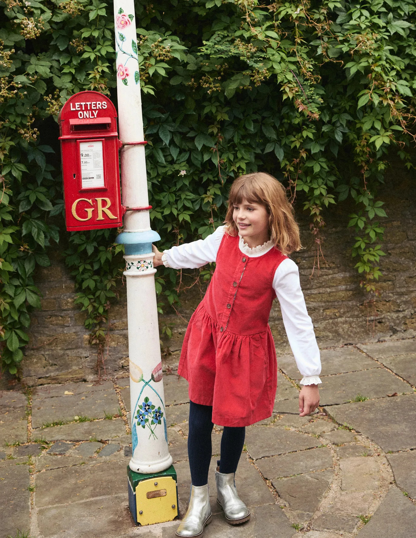 Button Through Pinafore Dress | Boden (US)