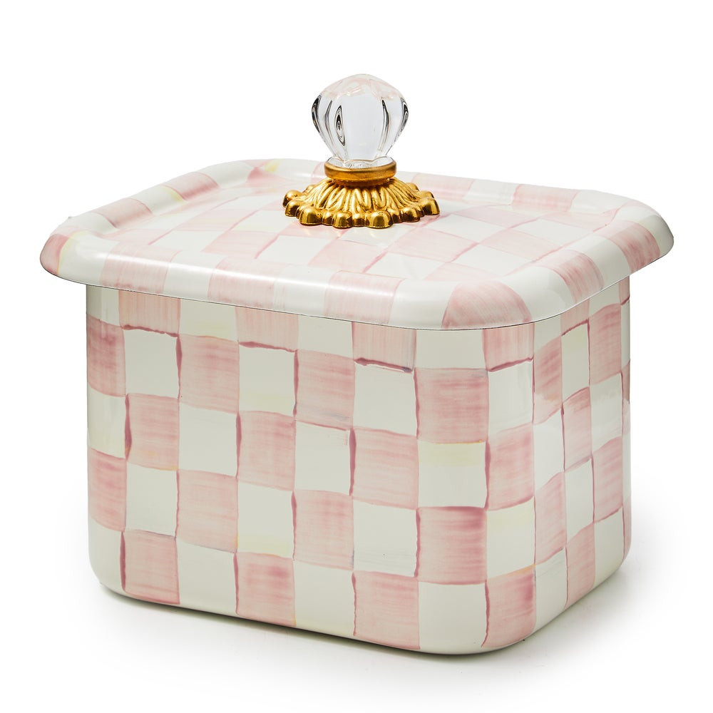 Rosy Check Recipe Box | MacKenzie-Childs