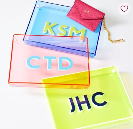 Mark & Graham Acrylic Catchall.

Sleek and convenient. These catchalls are the perfect addition to any surface to store small items. Customize with the monogram of your choice for an extra personal touch. They’re clearly the perfect gift for any occasion.

#LTKstyletip #LTKparties #LTKitbag